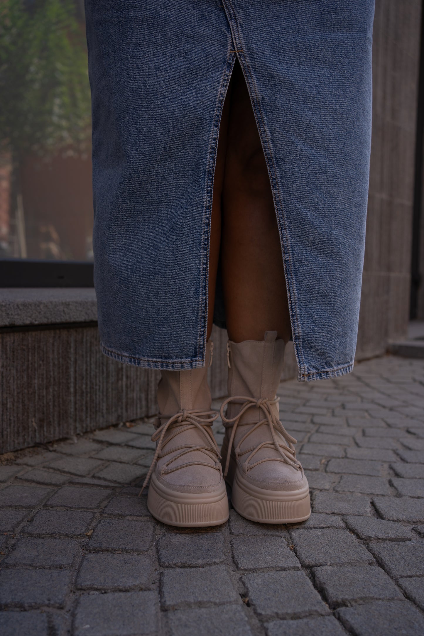 Custom-Made Women's Chelsea Boots in Ugg Style