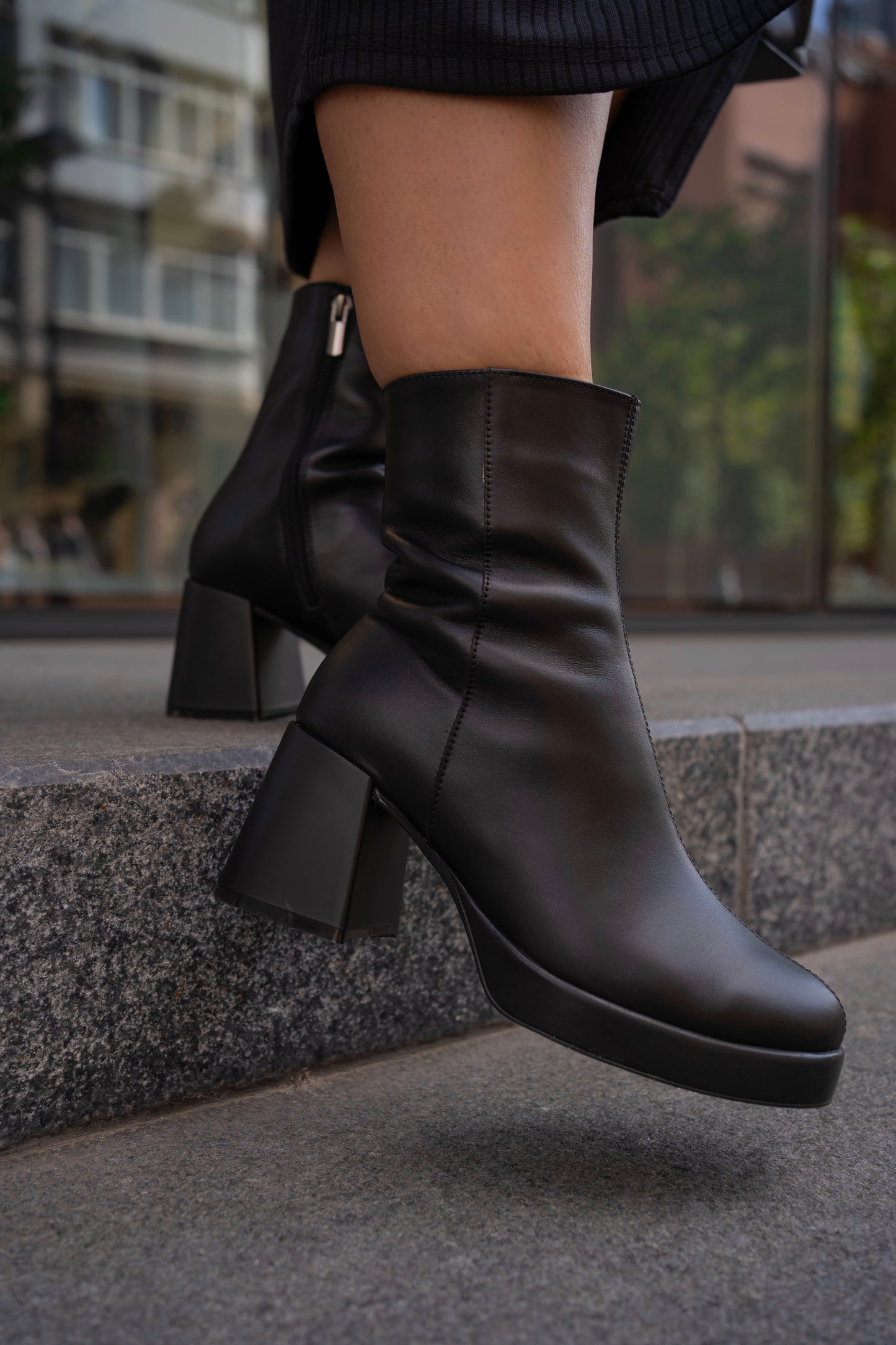 Custom Women's Boots on a Platform