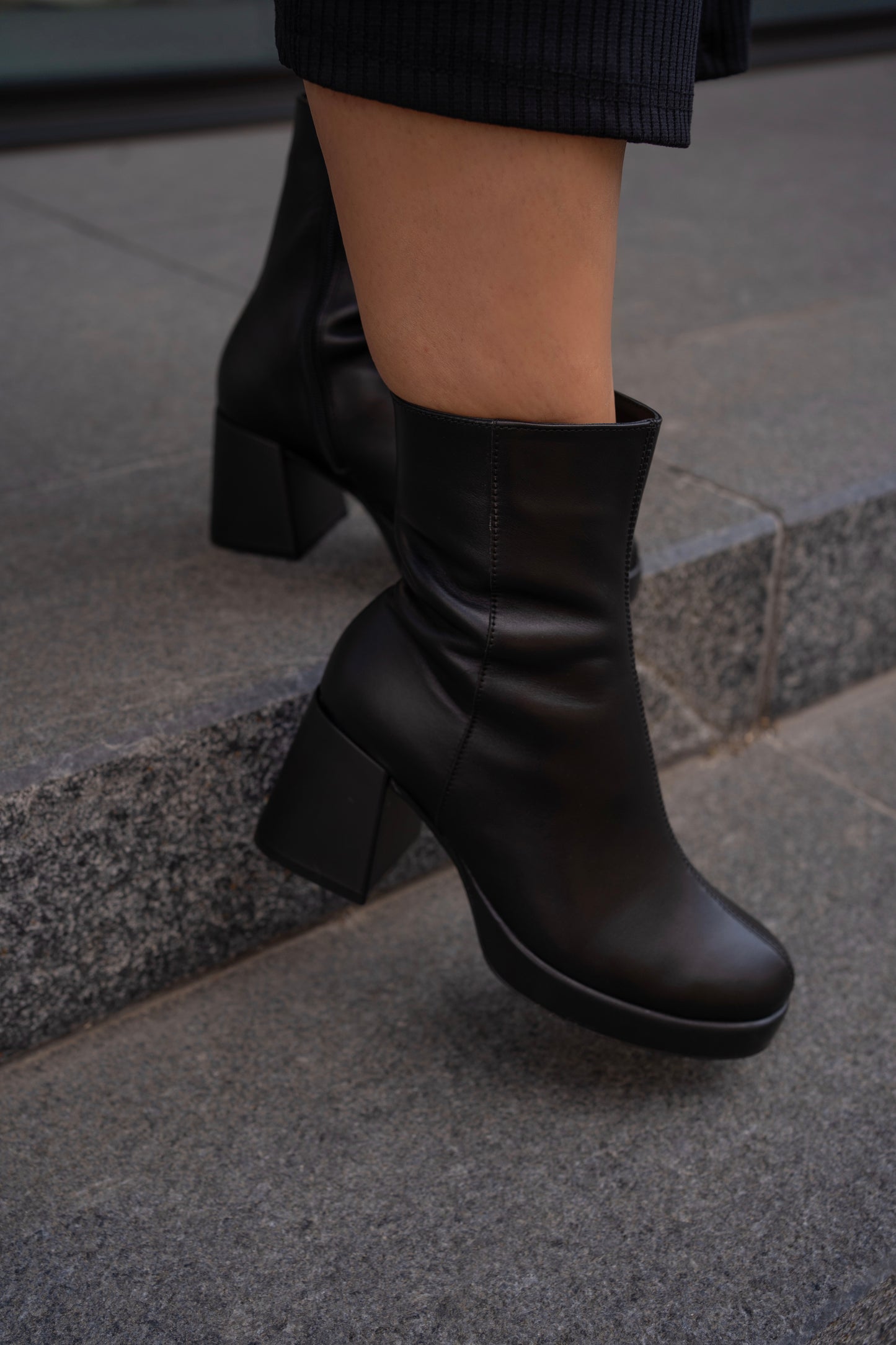 Custom Women's Boots on a Platform